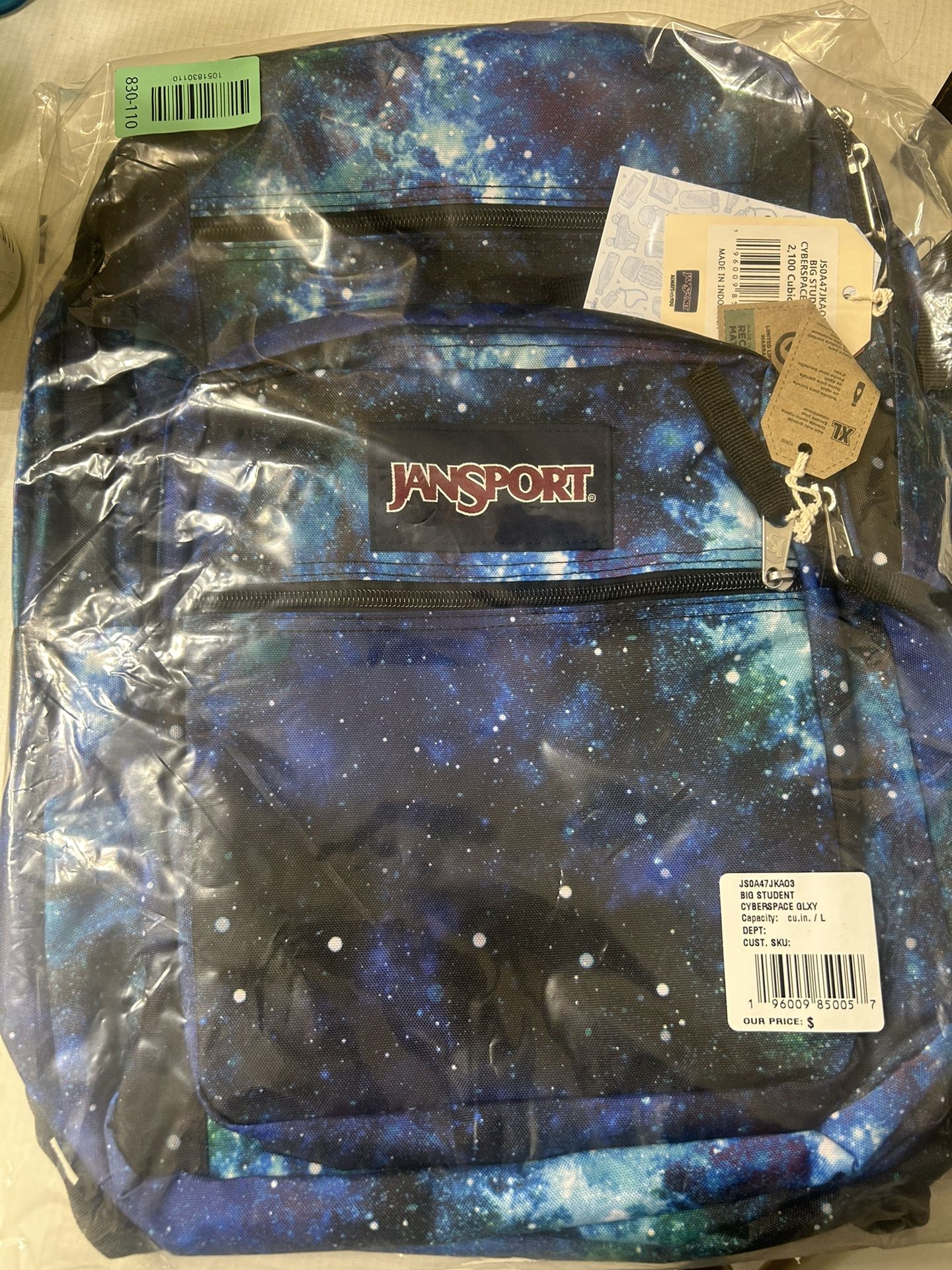 NEW  in Package Jansport backpack
