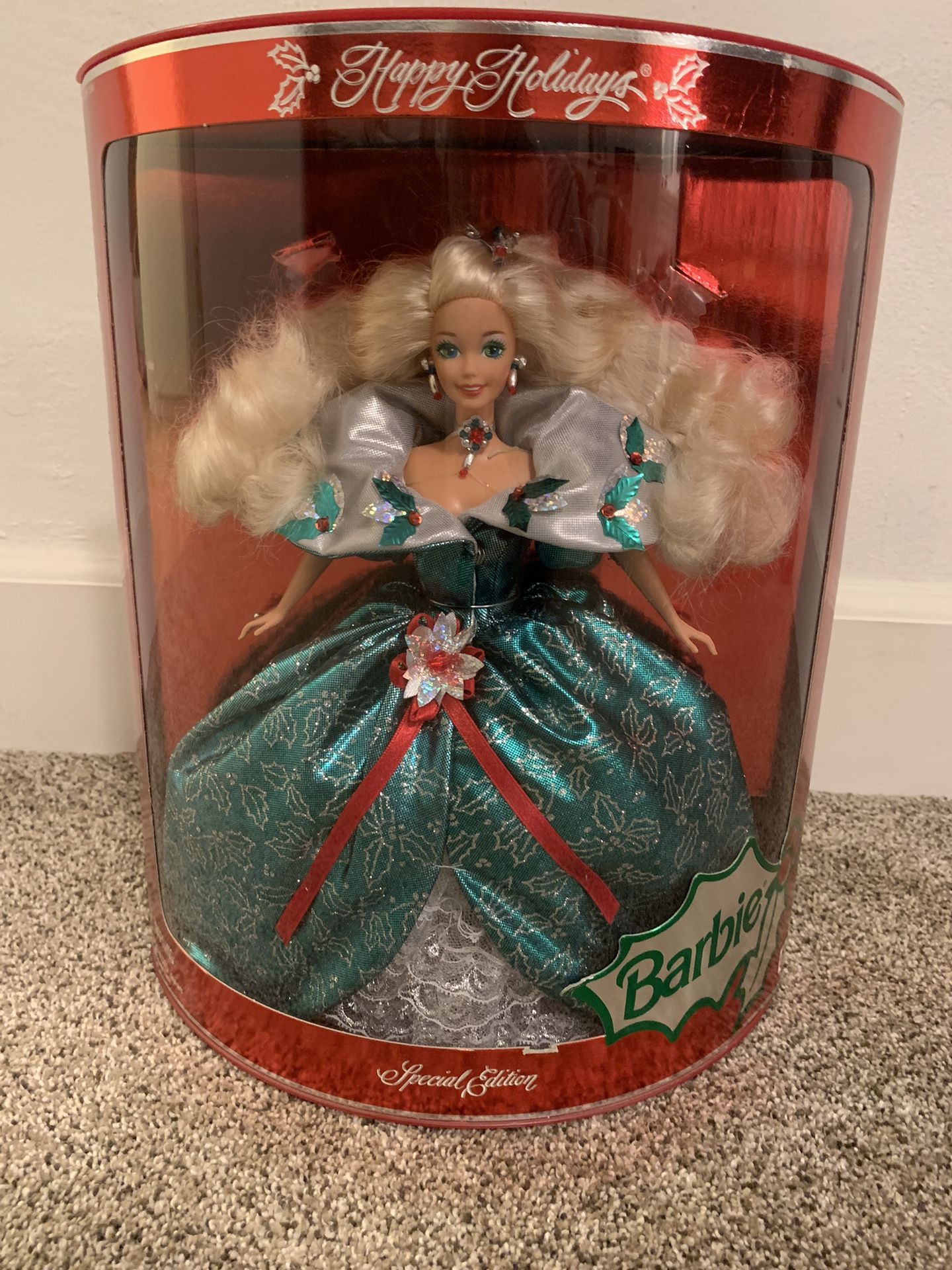 1995 Happy Holidays Barbie Special Edition