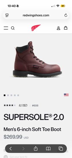 Red wing boots