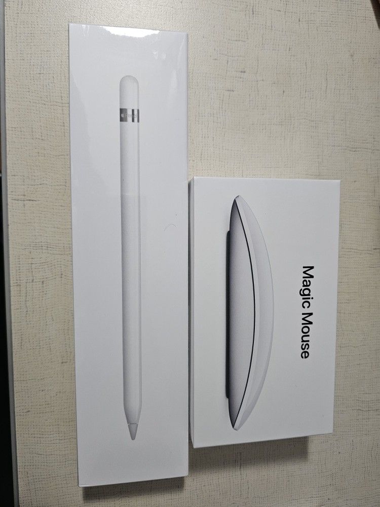 Apple Pencil & Magic Mouse