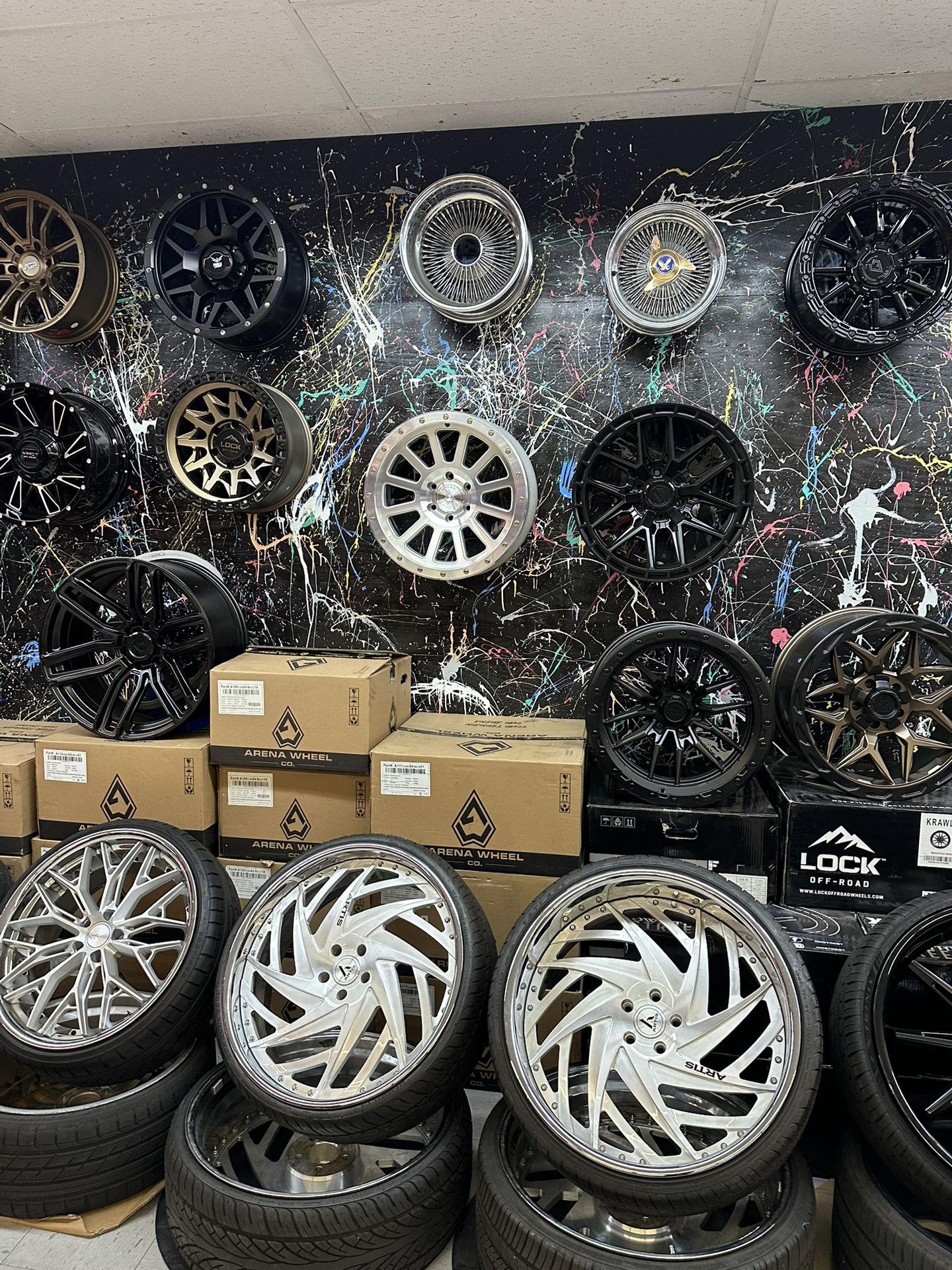 OFF ROAD WHEELS AND TIRES 
