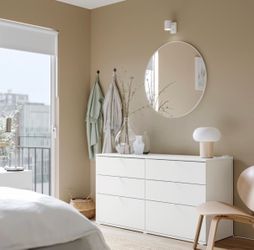 Ikea Vihals 6-drawer dresser, white