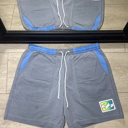 Vintage 1980s Billabong Board Shorts With Wave Logo Patch