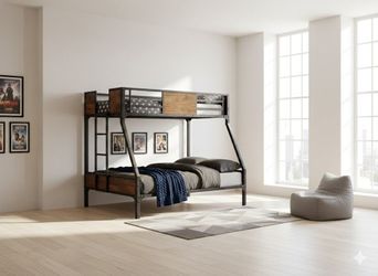 TWIN /FULL BUNK BED **NEW IN A BOX**
