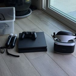 PS4 Slim 1TB + Full PS VR Bundle (Camera + 2 Move Controllers)