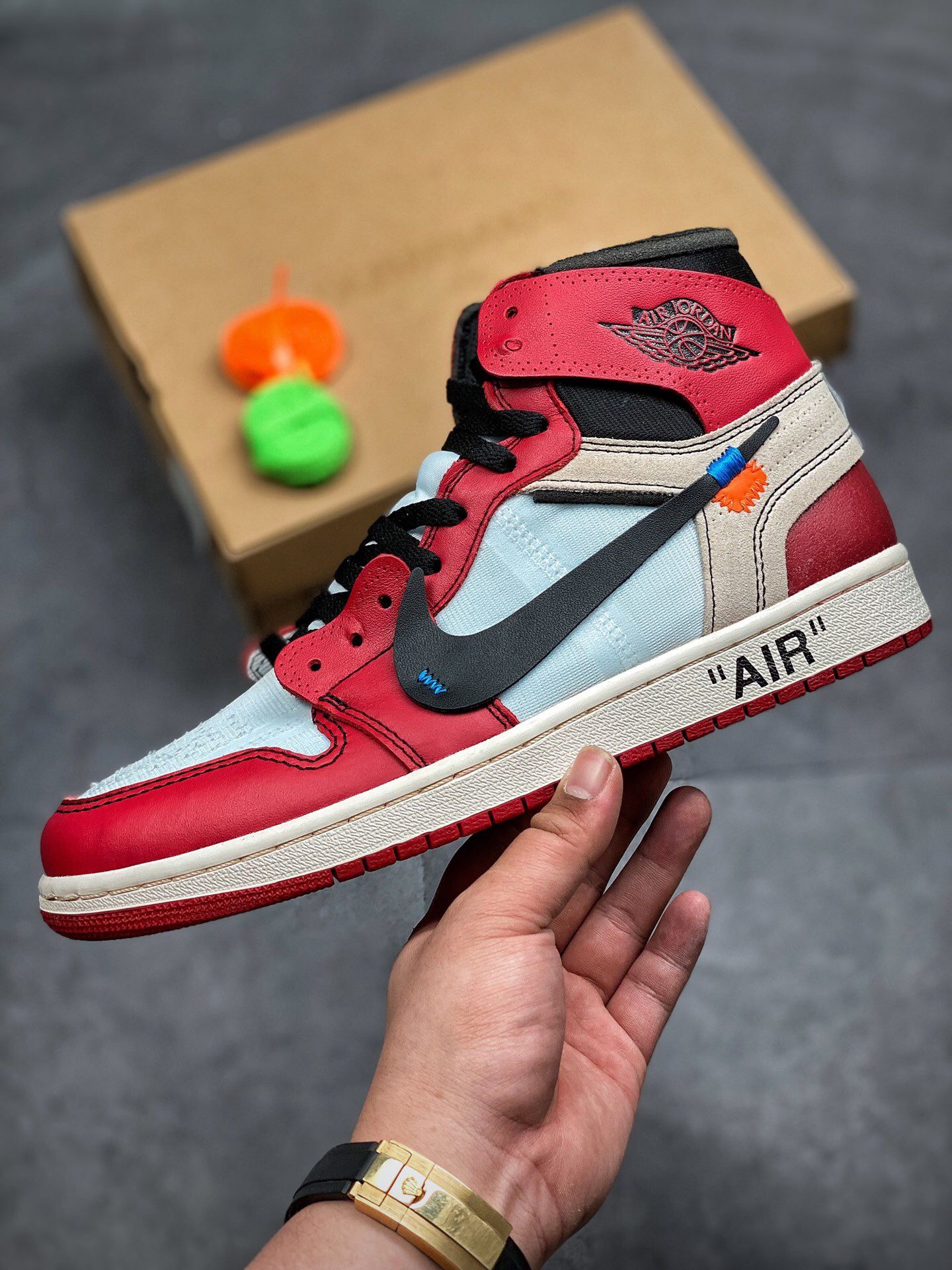 Jordan 1 Retro off White Chicago P1