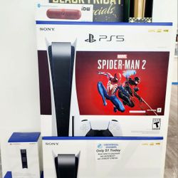 SONY PLAYSTATION PS5 [SPIDER MAN-2] DISC VERSION NEW IN BOX $1 DOWN TODAY REST IN PAYMENTS.NO CREDIT CHECK 