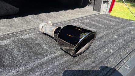 Ram Pickup Truck Black Chrome Exhaust Tip