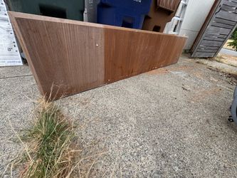 Free SHELF! nice danish heavy wood 8ft shelf!!!!
