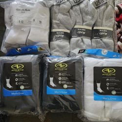 Crew Mens Socks Size 6-12