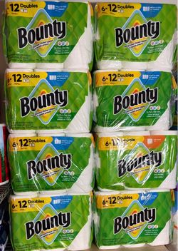 Bounty 6 =12 Paper TOWELS
