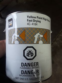 CAT Yellow Paint Gallons