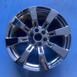 22” GM Chrome Wheel For Escalade,,Tahoe, Denali. 