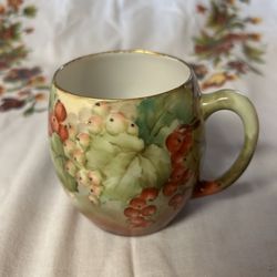 Antique Limoges Porcelain Ladies Mug (14oz)