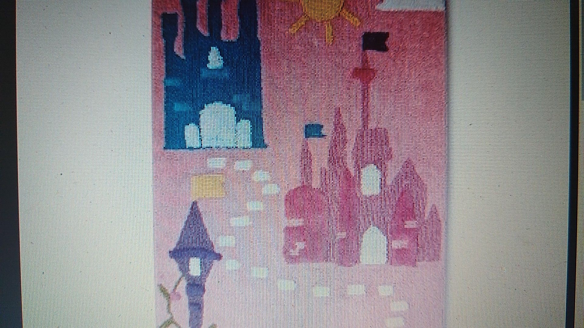 Disney Princess Castle Trails 2'5"x4' Elevated Rug