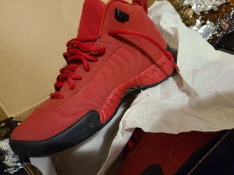 Red Jordan 6.5y jumpman pro