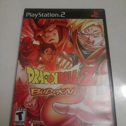 Dragon Ball Z Budokai PS2 video game Playstation 2