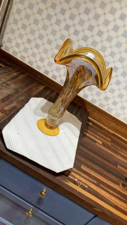 Hand Blown Glass Mura o Vase