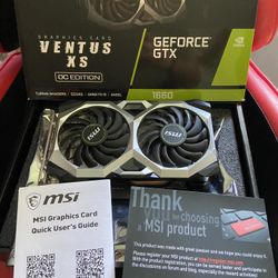 Gtx 1660 Ventus xs OC Edition