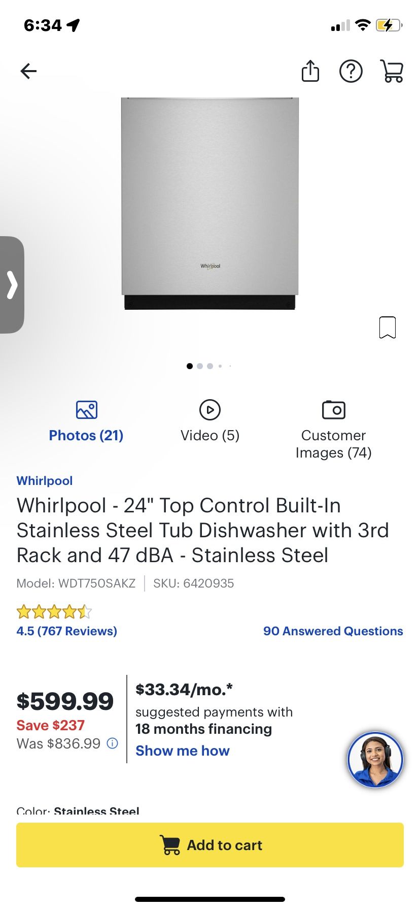 Dishwasher