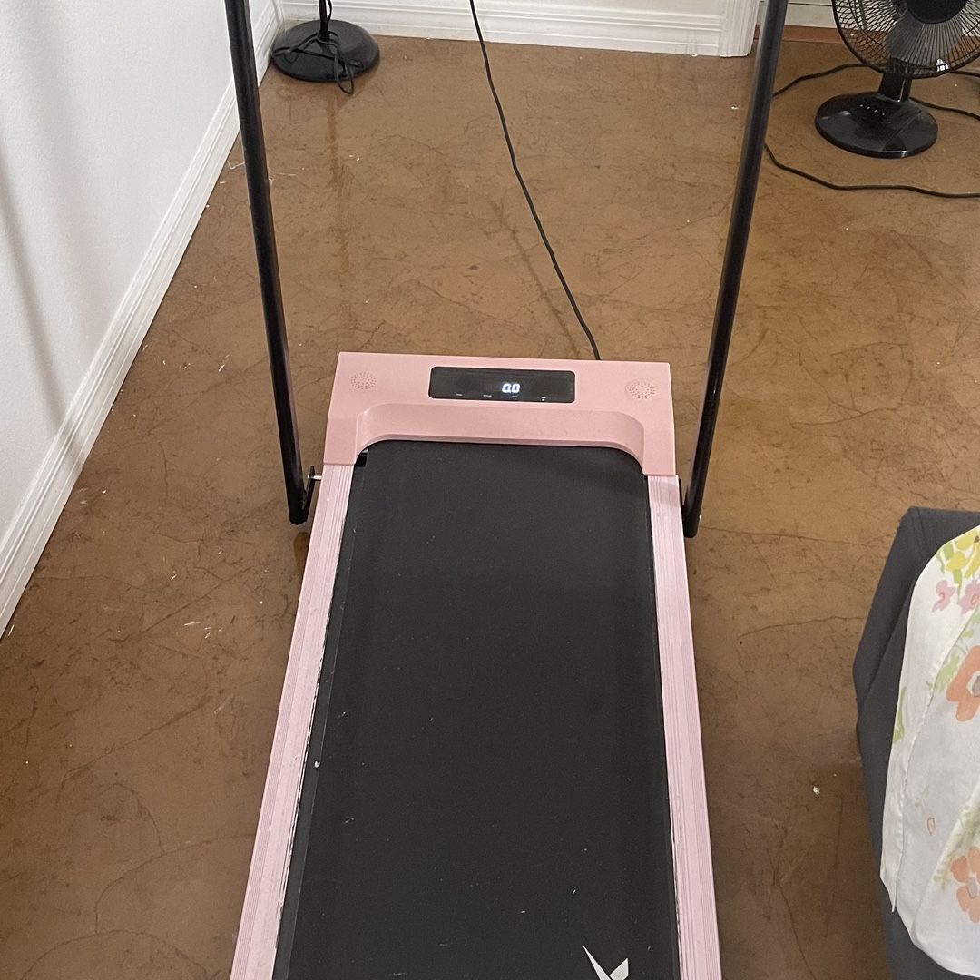 Pink Treadmill Walking Pad