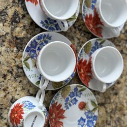 Brand New Tea Cups With Saucers 