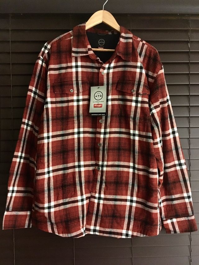 Wrangler Plaid Heavyweight Shirt Jacket