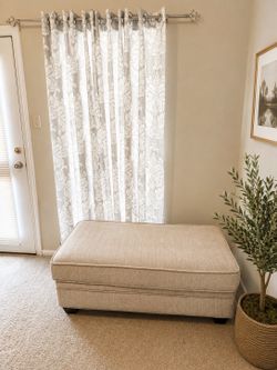 Sofa seat- ottoman- moving out- pick up only