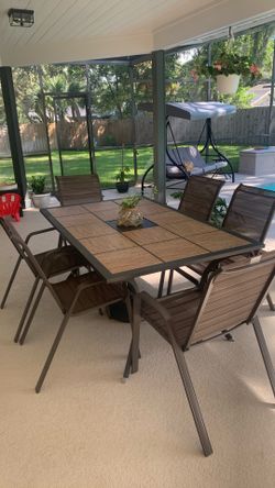 7 Pc Patio furniture