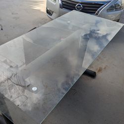 Glass top Desk For Sale