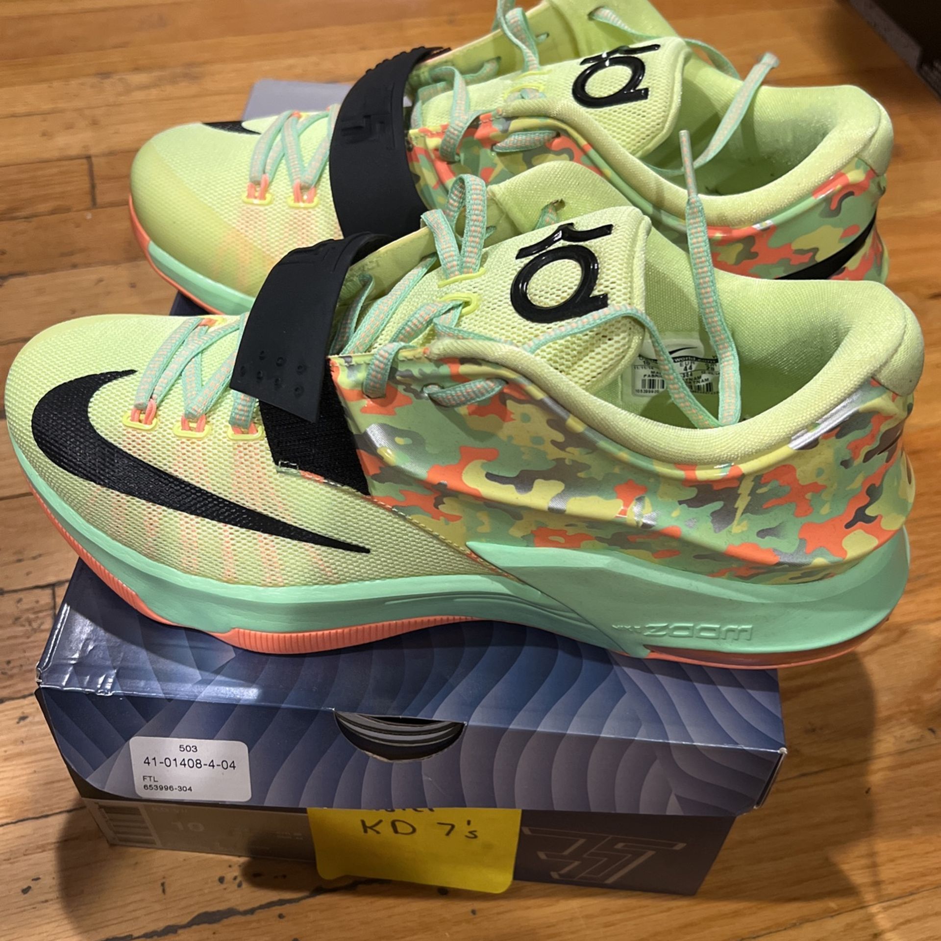 Nike KD 7 EASTER Perfect Condition Size 10 With Box