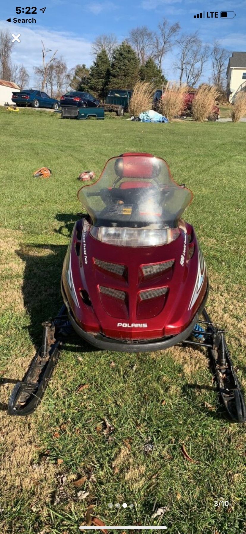 Polaris Indy 500 cc liquid cooled snowmobile