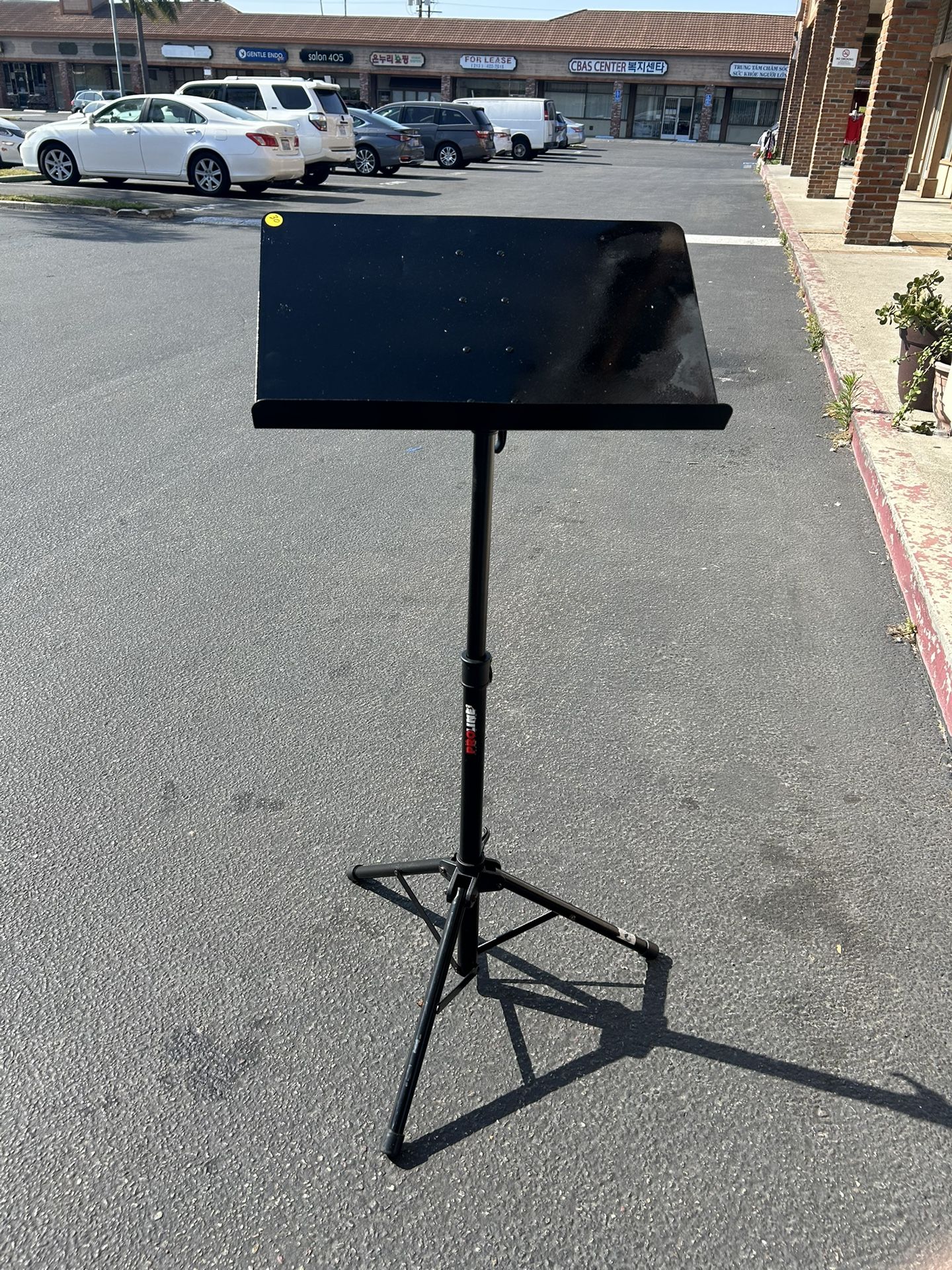 On-Stage SM7211B Professional Grade Folding Orchestral Sheet Music Stand