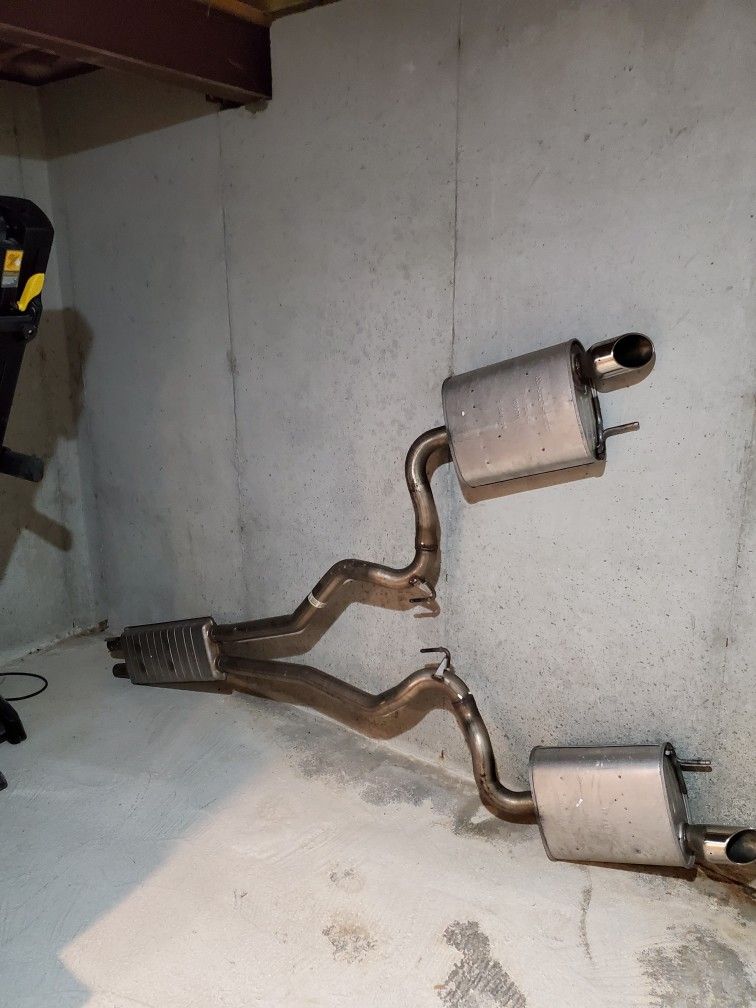 OEM Exhaust 2015 Mustang GT Performance Pack