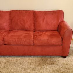 Red/Burgundy Couch