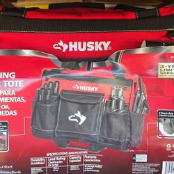 Husky 18in Rolling Tool Tote