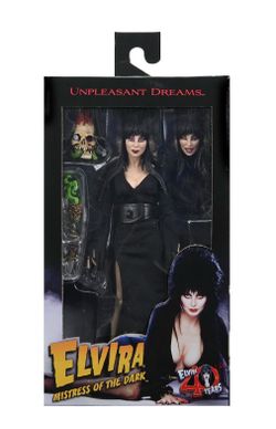 NECA Elvira- 8” Clothed Figure - Elvira Elvira Mistress Of The Dark 8 Inch Action Figure Clothed Series - Elvira