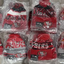 New Era 49ers Beanies