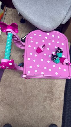 Minnie Mouse Kids cart Pink Polka Dot