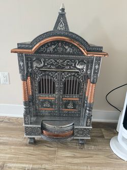 Beautiful Handcrafted Indian Temple / Mandir