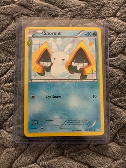 Pokemon Snorunt RC7/RC32 Pokémon Card 2016