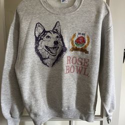 Vintage Washington Huskies 1991 Rose Bowl Crewneck Sweatshirt Size L