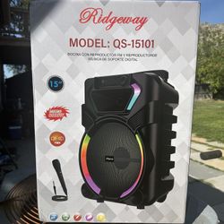 Portable Speaker With Bluetooth