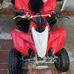 2013 Honda Trx400x, Red