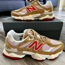 Men's New Balance 9060 Casual Running Shoes - Great Plains True Red - Size 11