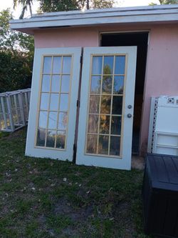 Exterior French Doors 2 Door Set
