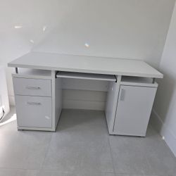 WHITE DESK - ESCRITORIO BLANCO
