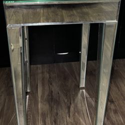 Mirror Glass Table 