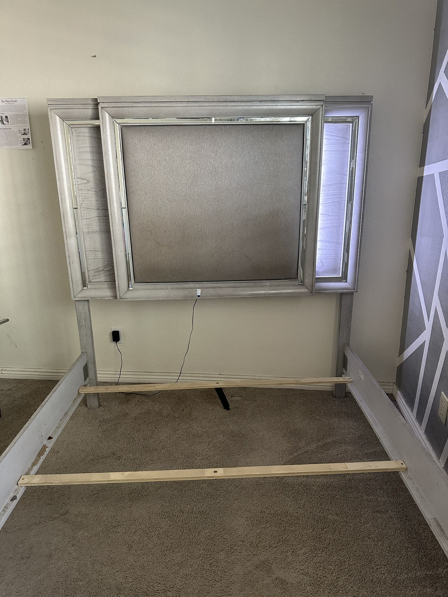 Queen Bed Led Frame