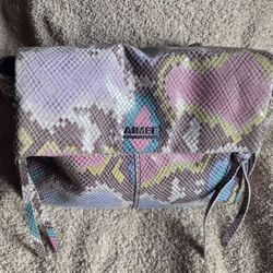 Aimee Kestenberg Multicolor Patent Snake Print Crossbody Bag